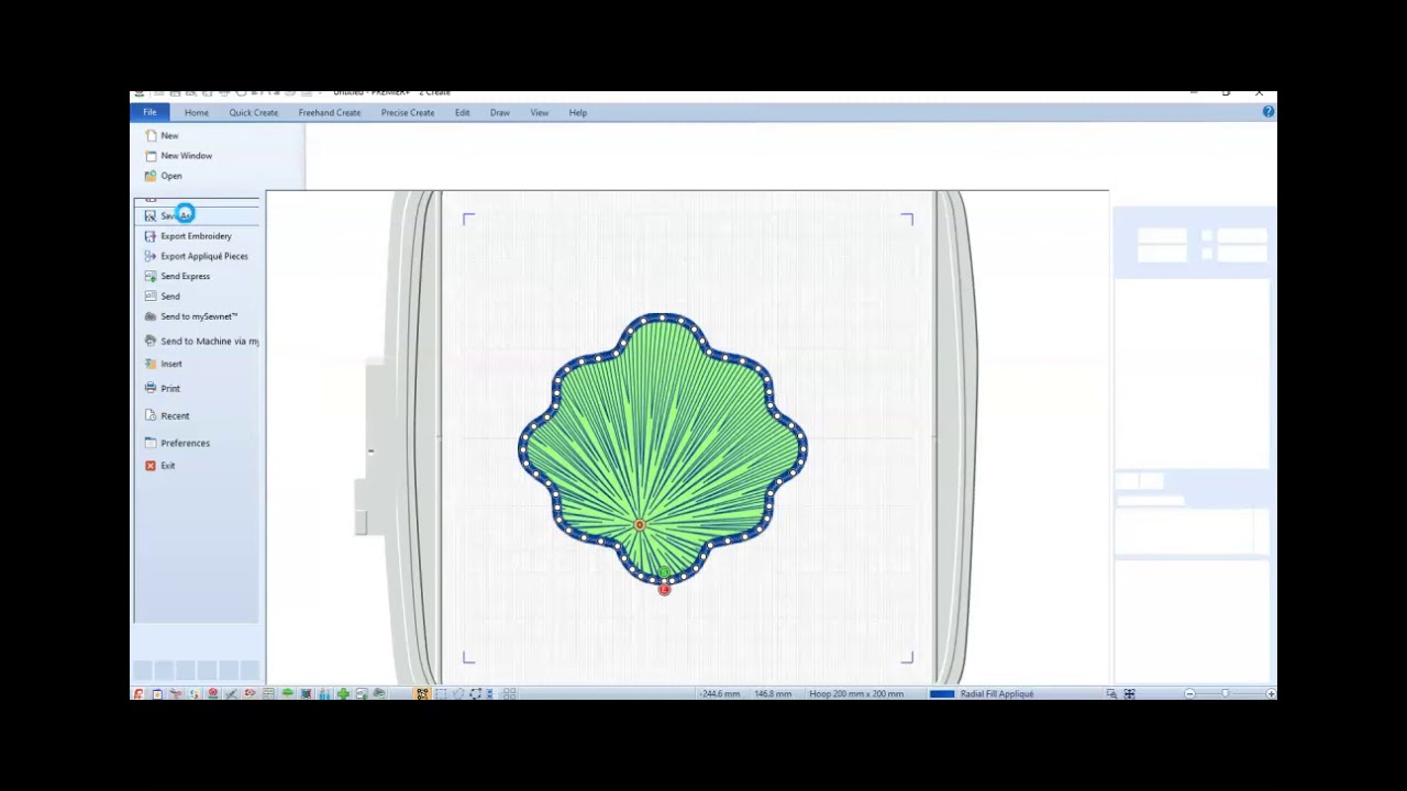 Premier+2 Ultra_Using Shapemaker to make Appliques