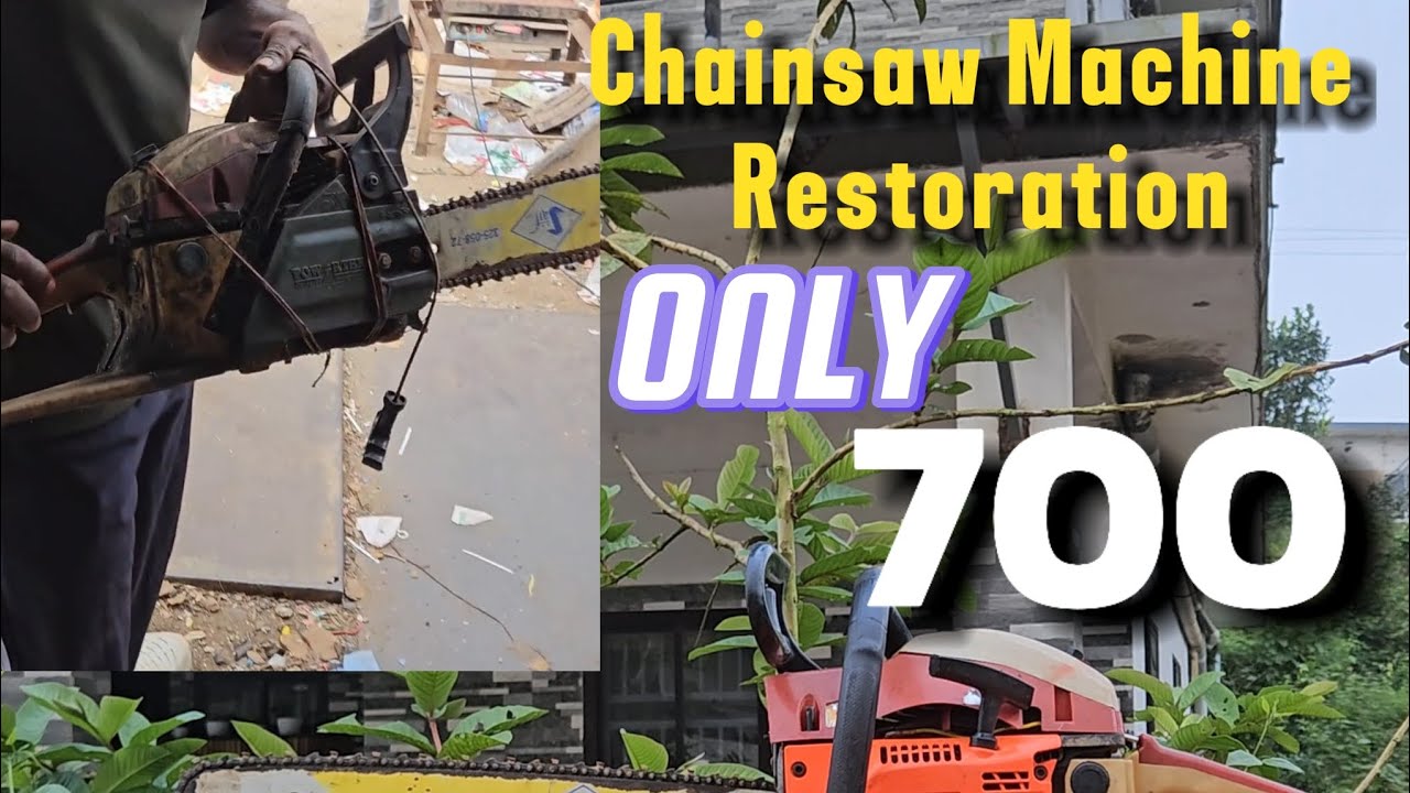 700 ONLY Chainsaw machine RESTORATION