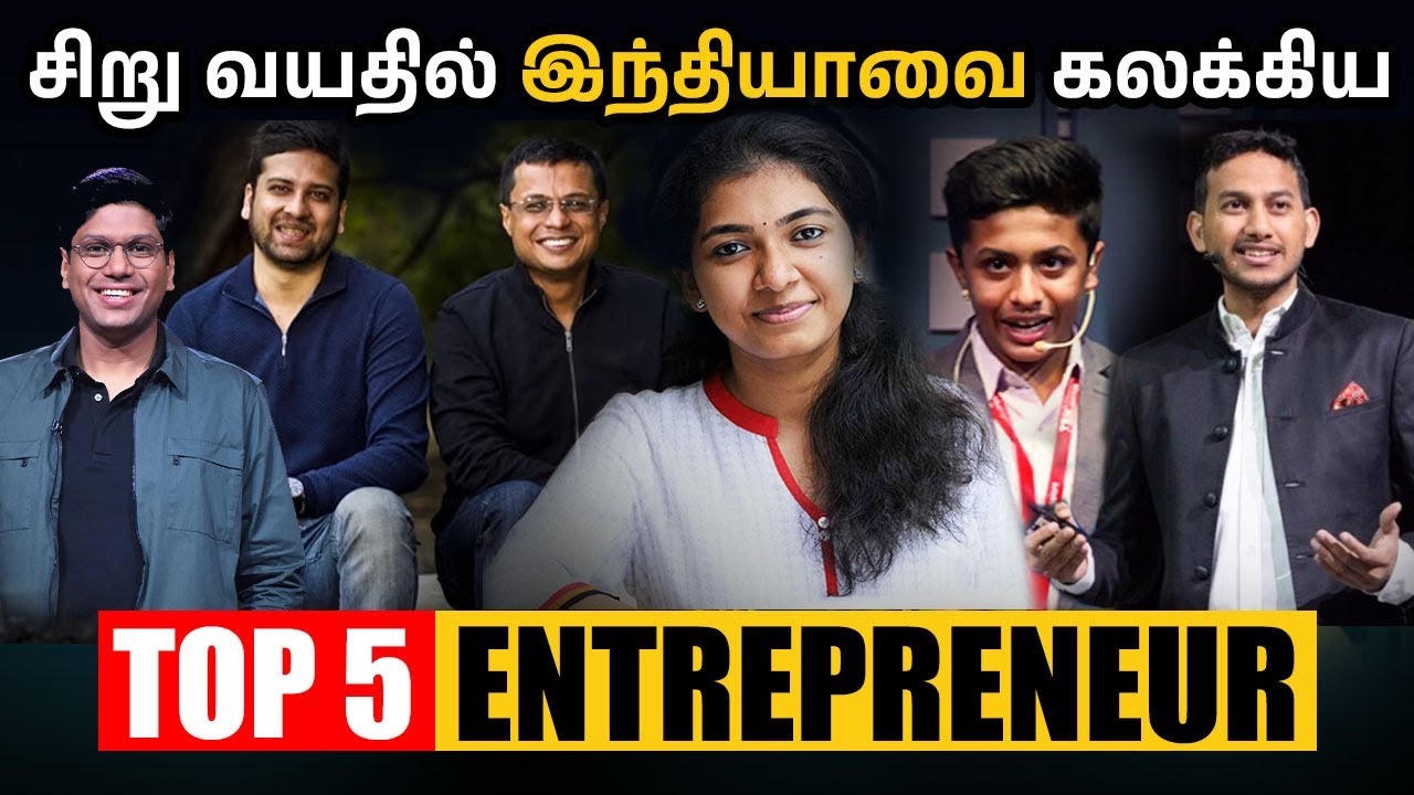 Top 5 Entrepreneurs Motivating Business Journeys | Success Story in Tamil