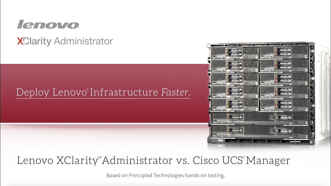 Lenovo XClarity Administrator could save you time and effort
