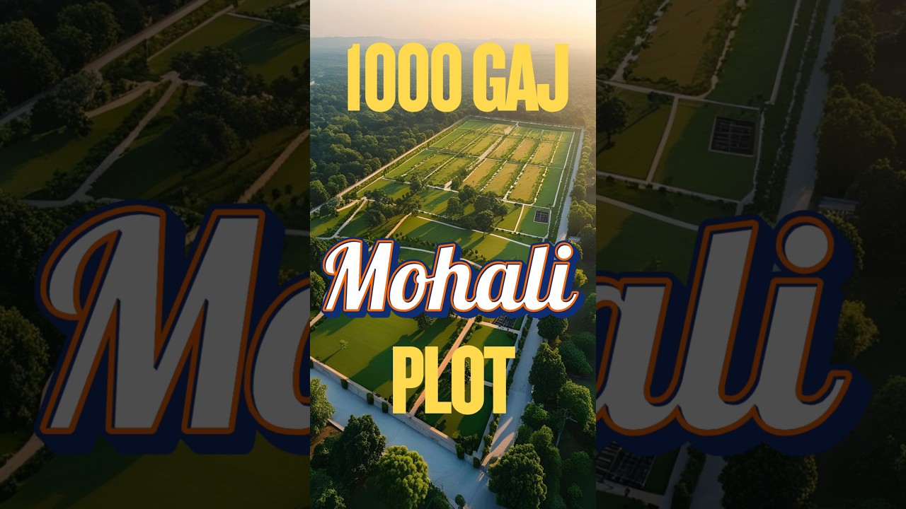 📢 Exclusive 1000 Gaj Plot in Mohali &ndash; Only with Royals Property!
