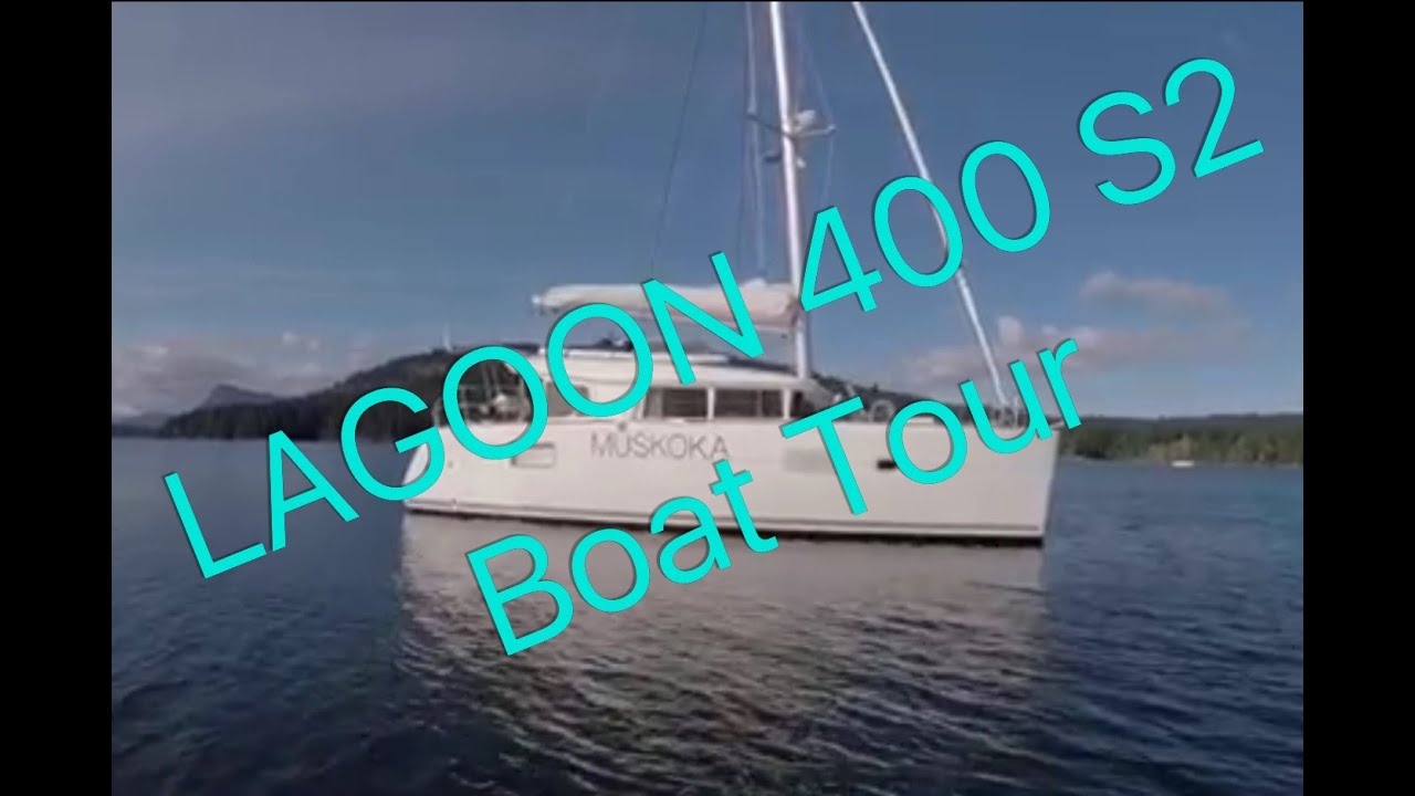 Finally, The Lagoon 400 S2 Catamaran Boat Tour! Ep 15 Sailing 