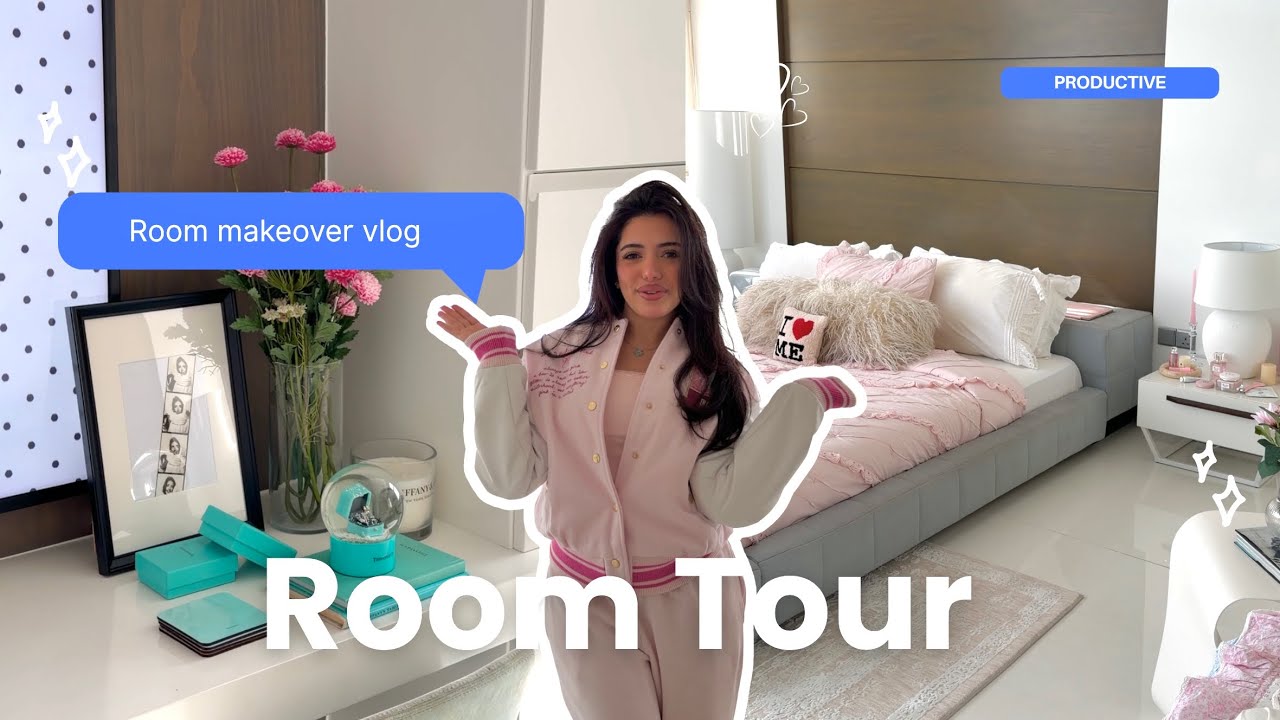 ROOM MAKEOVER🧘🏻&zwj;♀️🧁🪽💘 room tour, haul, shopping, organizing, etc..