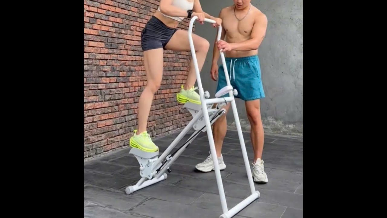 Các Lắp Ráp Máy Leo Cầu Thang , Máy Tập Thể Dục, Thể Thao Gấp Gọn Tại Nhà Kaxuki Cao Cấp Loại Ốc Đút