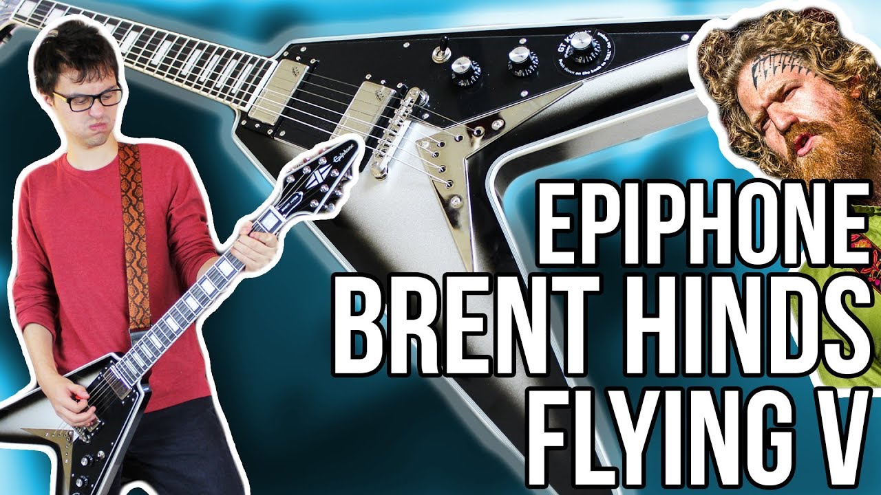 Epiphone Brent Hinds Signature Flying V Custom Demo || Generally Don't Like These But...