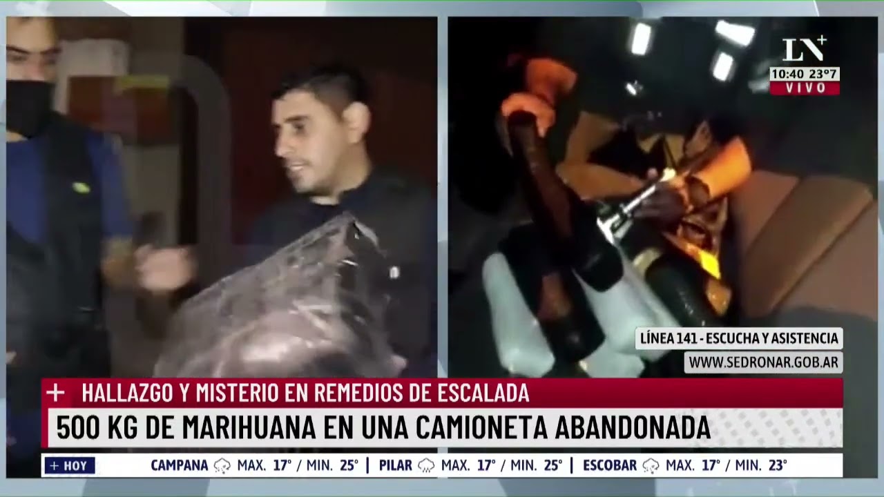 Droga ilegal en Argentina: el negocio mueve 1.110 millones de dólares