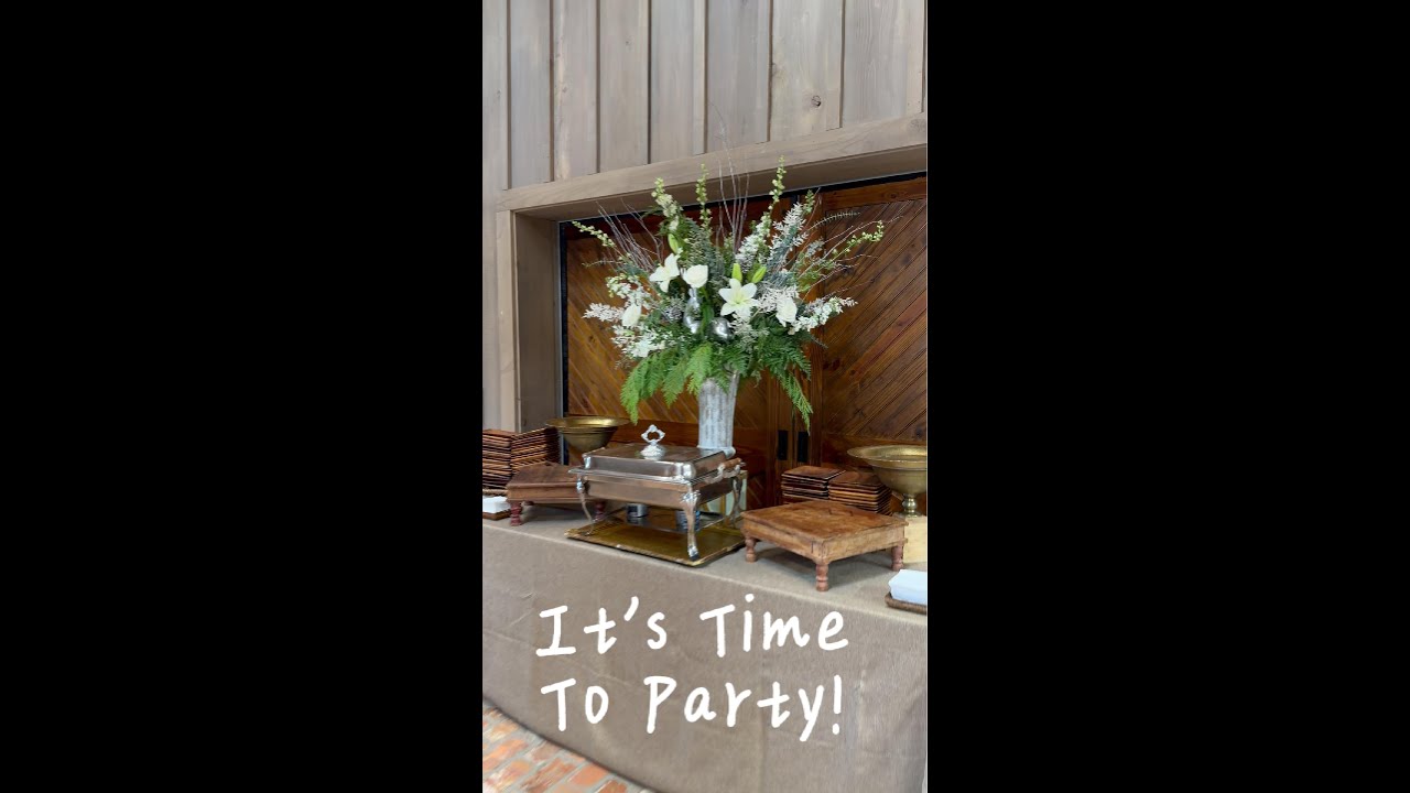 Atlas Christmas Party | Holiday Event Florals & Venue Walkthrough 🎄