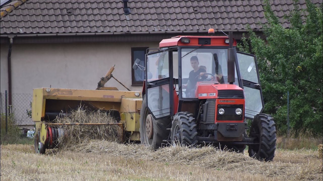 🔥 Presowanie Słomy w Kostkę 🔥 URSUS 1014 & SIPMA Z-224 🚜