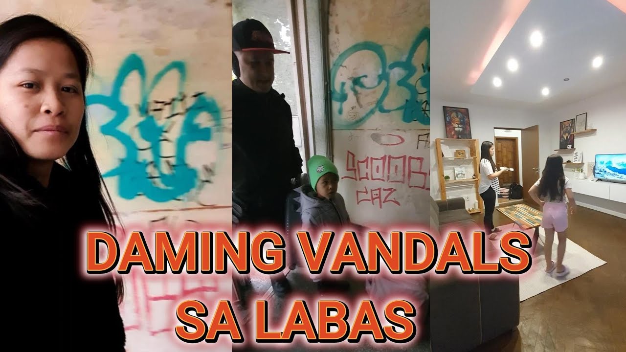 NATAKOT AKONG PUMASOK SA APARTMENT NAMIN BAKIT GANITO ANG INTRANCE DAMING VANDALISM aws