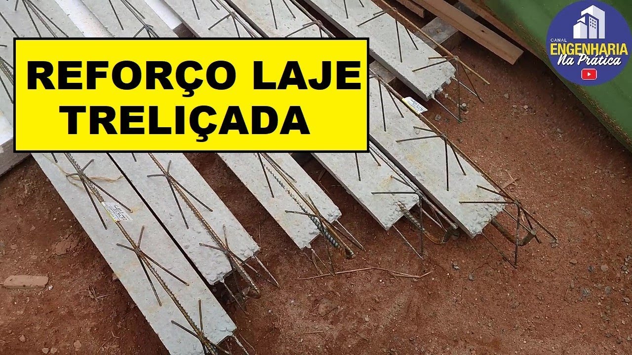 COMO REFORÇAR LAJES TRELIÇADAS (GRANDES VÃOS LIVRES).😱