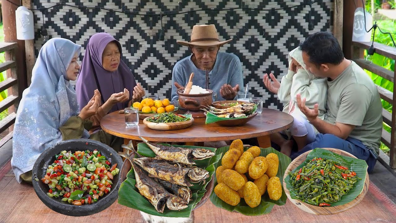 Panen Genjer di Sawah | Masak Tumis Genjer, Ikan Cakalang Sambal ColoColo, dan Kroket Kentang Wortel