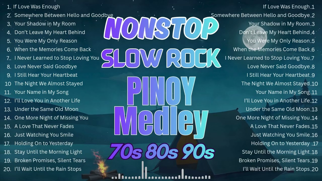 Slow Rock 💕 Love Songs 70s 80s 90s || Nonstop Slow Rock Pinoy Medley Best Lumang Tugtugin