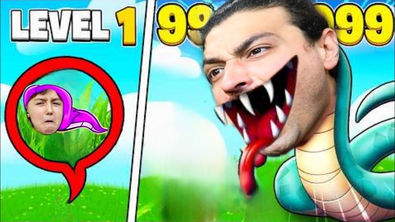 YÜSRA İLE YILAN OLDUK HERKEZİ YEDİK 😄 ROBLOX BE A SNAKE!