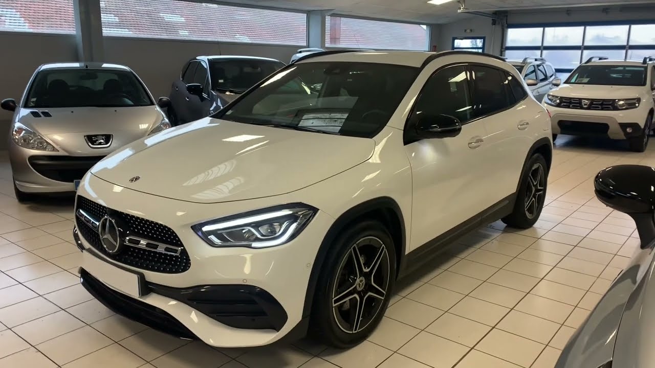 Présentation, essai statique NOUVELLE MERCEDES GLA 200d 150 ch AMG LINE PACK SPORT BLACK