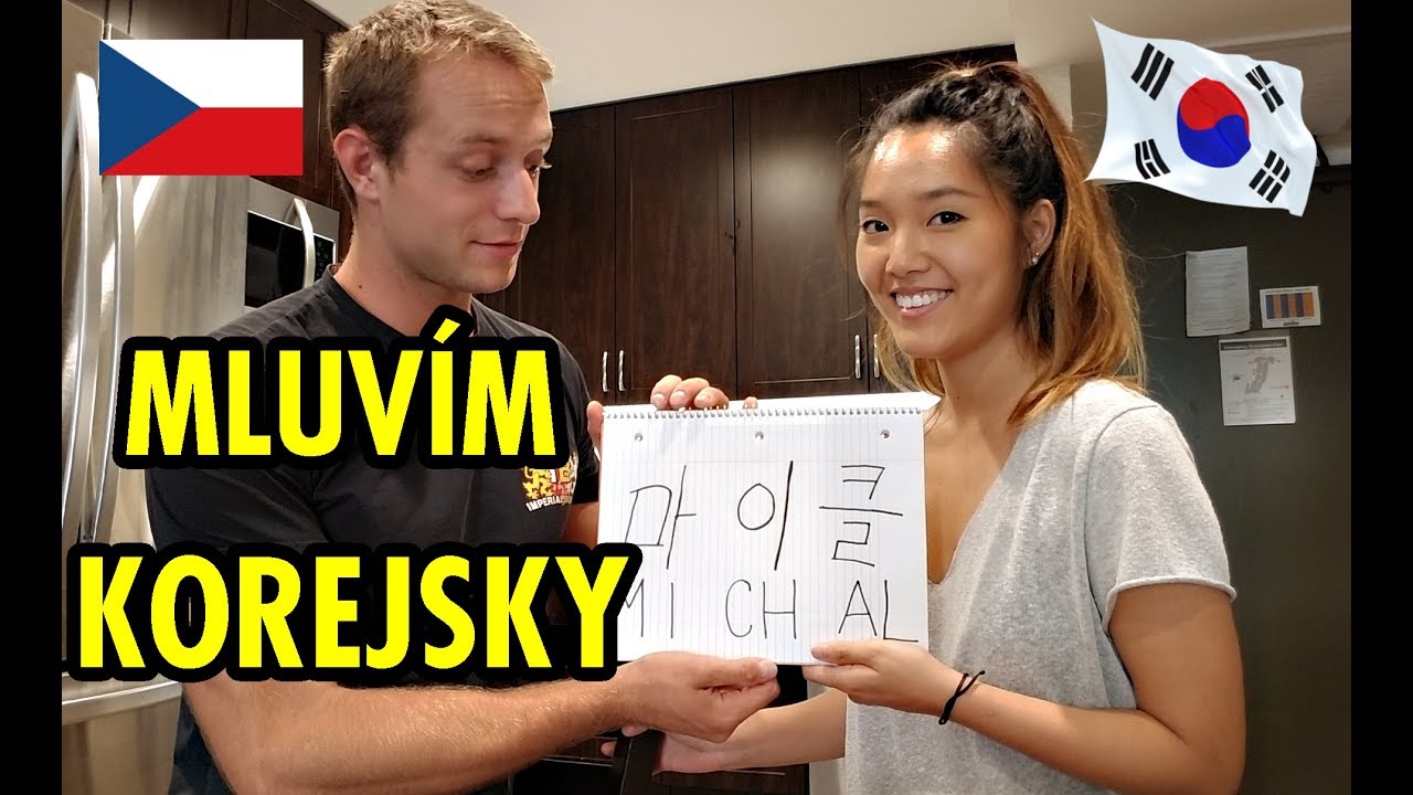 ELLIE mě UČÍ KOREJSKY | ČTENÍ a PSANÍ -