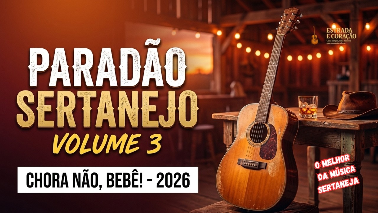 Paradão Sertanejo Volume 3 – O Melhor do Sertanejo em 2026