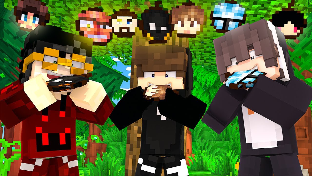 Kita Makan Semua Apel Youtuber Minecraft Indonesia !
