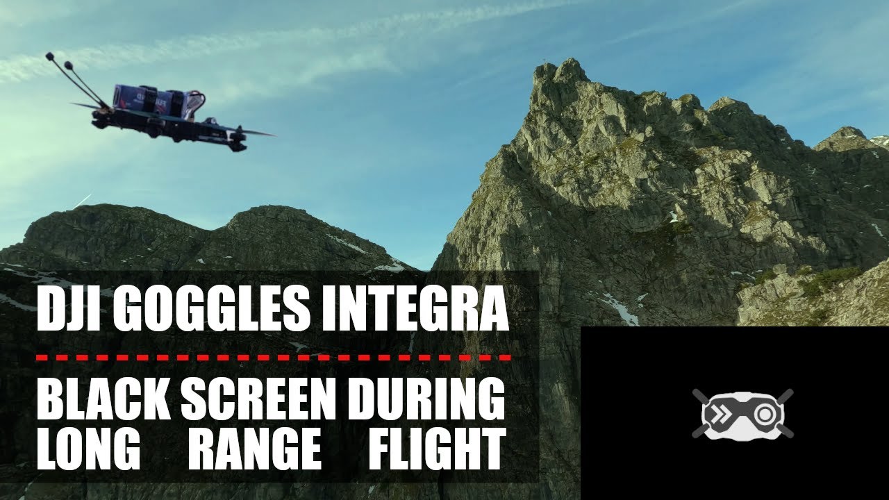 My DJI Goggles Integra broke during a long range flight | iFlight BOB57 | RAW /w partially OSD