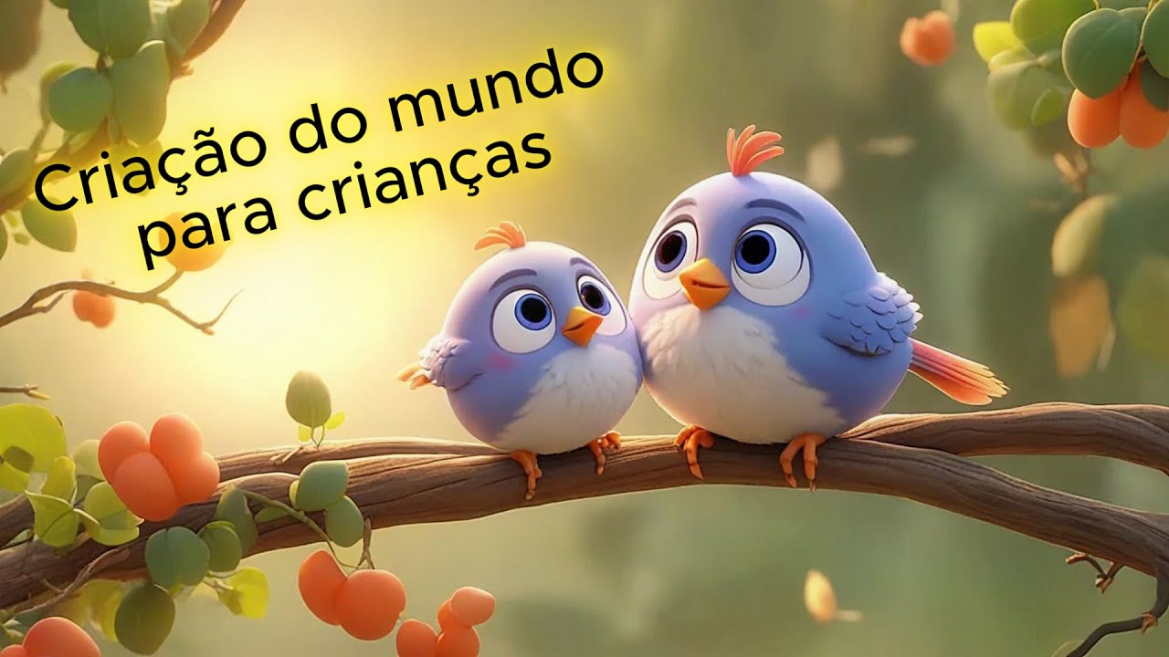 Criação do mundo para crianças