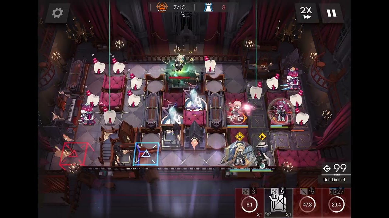 SE-EX-8 Ave Mujica Collab Event - Waifus Squad 6 Ops | Arknights