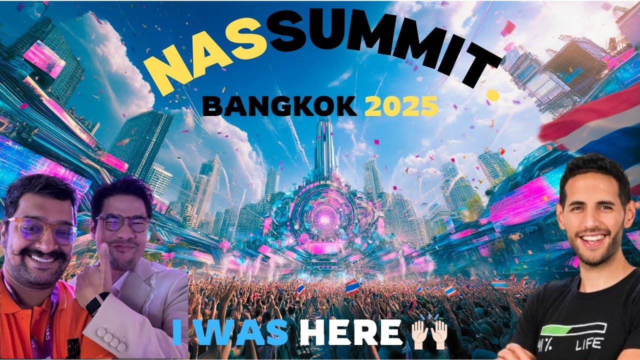 Inside Nas Summit Bangkok 2025 | Creator & Startup Event Thailand | Nas Daily Vlog Reports | Nas