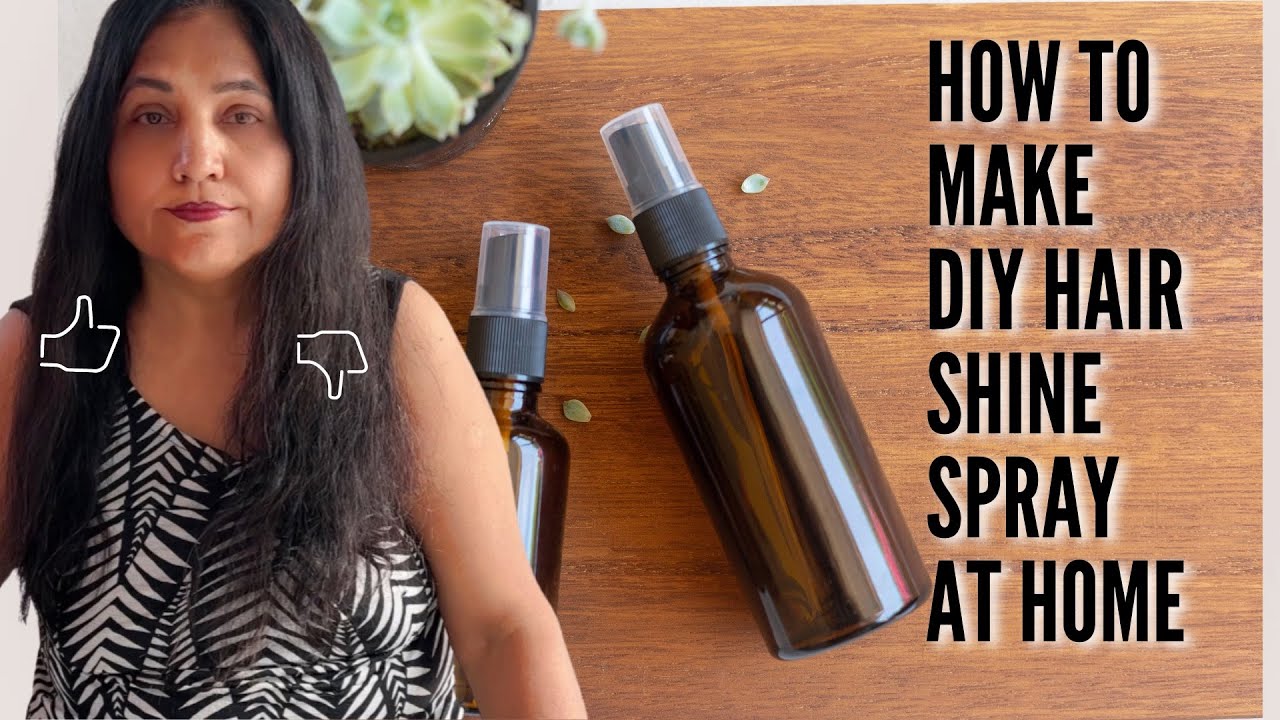 How to make DIY hair shine spray at home | DIY hacks | Hair spray |