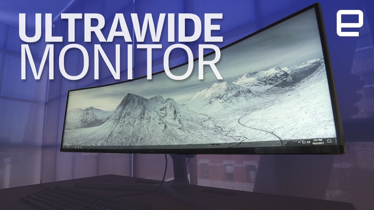 Ultrawide 49-inch Samsung gaming monitor hands-on