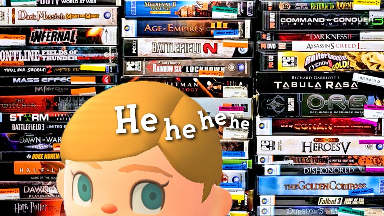The Biggest PC Gaming Haul of the Century | 100+ Games!