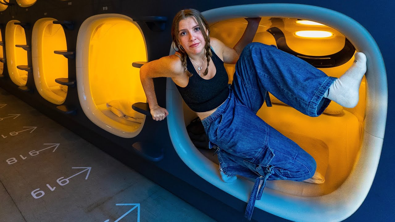 Я останавливался в капсульных отелях в Японии :)