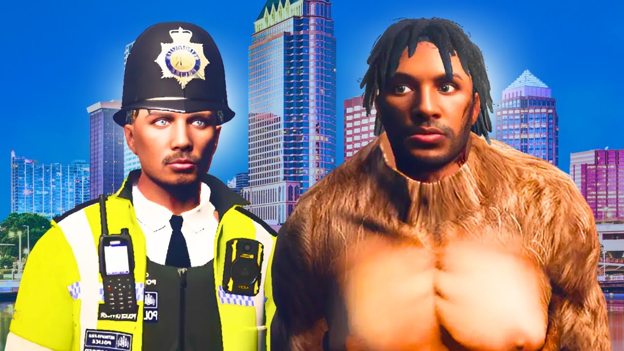 INSANE PRISON ESCAPE IN GTA RP (KNG ESTATE)