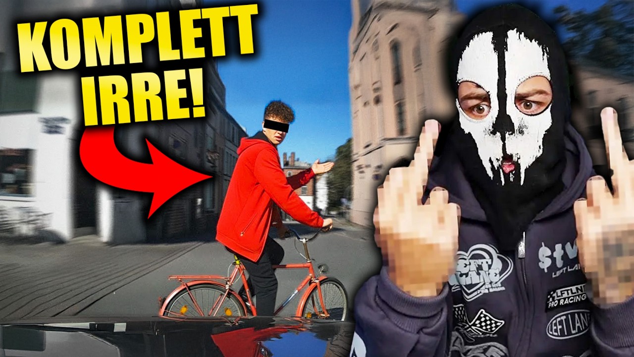 3-FACHER ÜBERSCHLAG auf der AUTOBAHN & LEBENSMÜDER Radfahrer!
