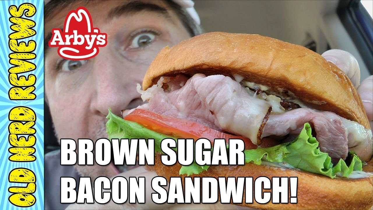 Arby's Brown Sugar Bacon Sandwich REVIEW #BrownSugarBacon 🥓🍔