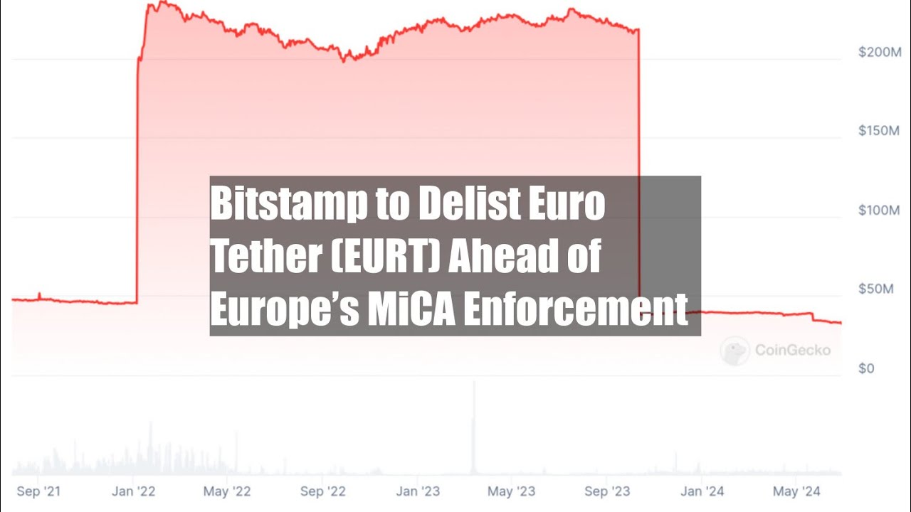 Bitstamp to Delist Euro Tether (EURT) Ahead of Europe&rsquo;s MiCA