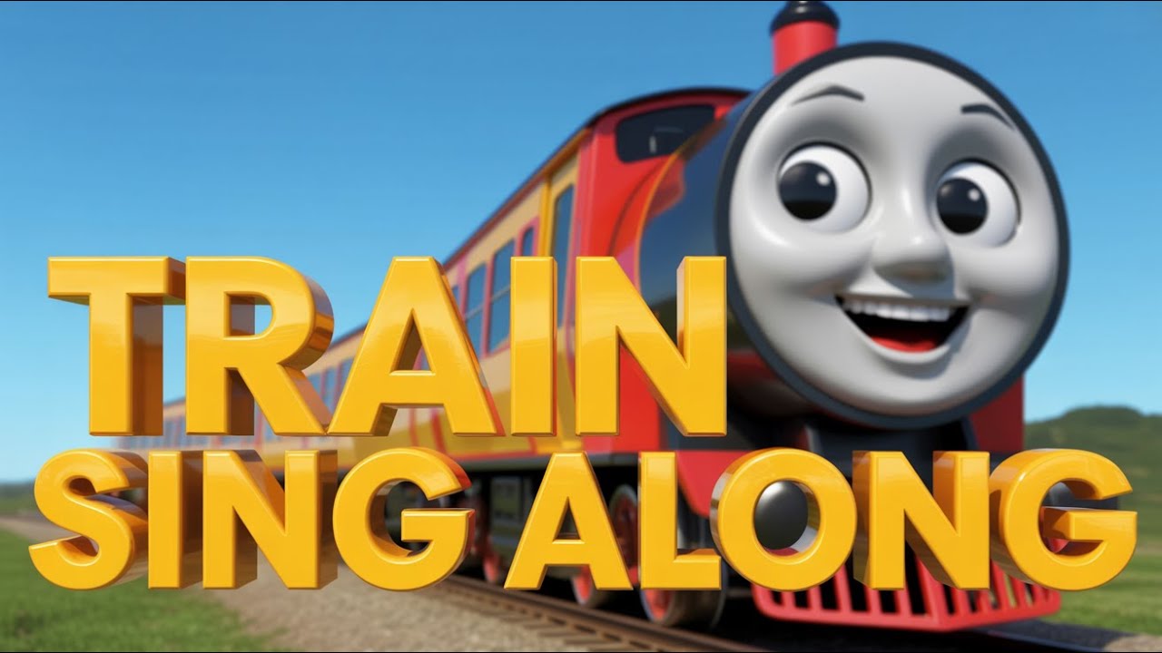 Train Learning Song for Kids | Fun Nursery Rhymes | Choo Choo Adventure Music Video