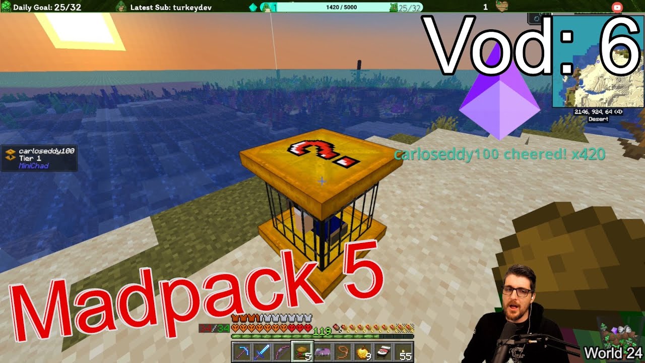 One Block at a Time! Madpack 5: Salty Shores Vod 6
