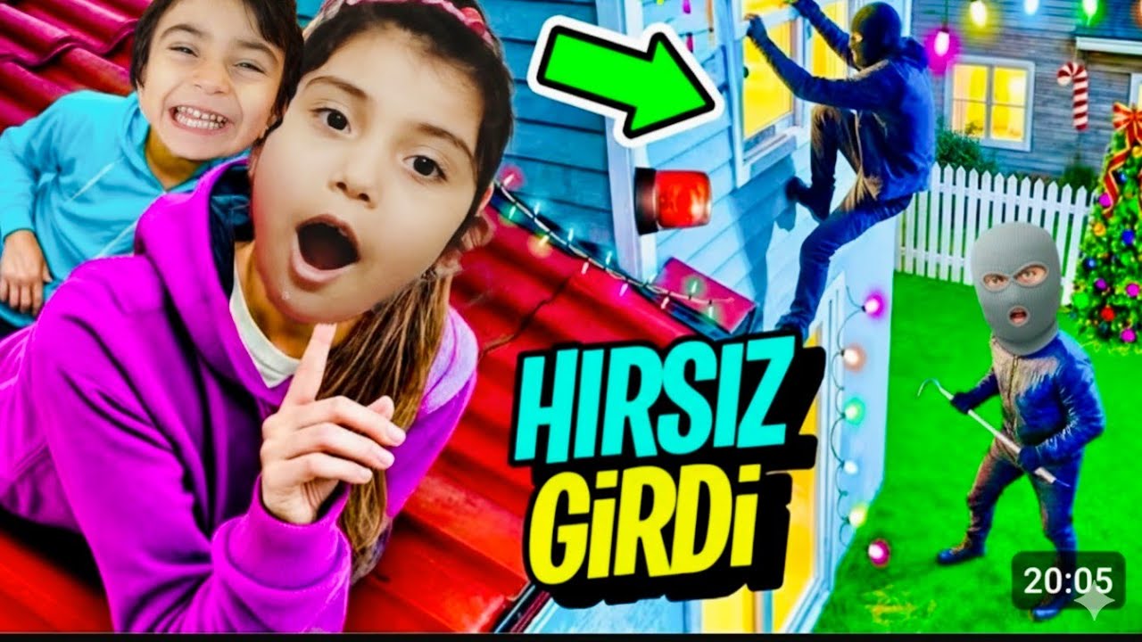 😱EVİMİZE HIRSIZ GİRDİ ‼️EVDE YABANCI BİRİ VAR ‼️