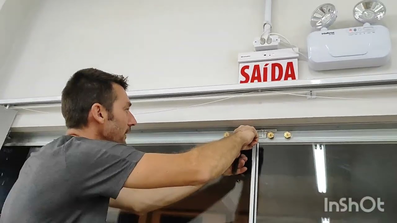 Como trocar Roldanas porta vidro temperado