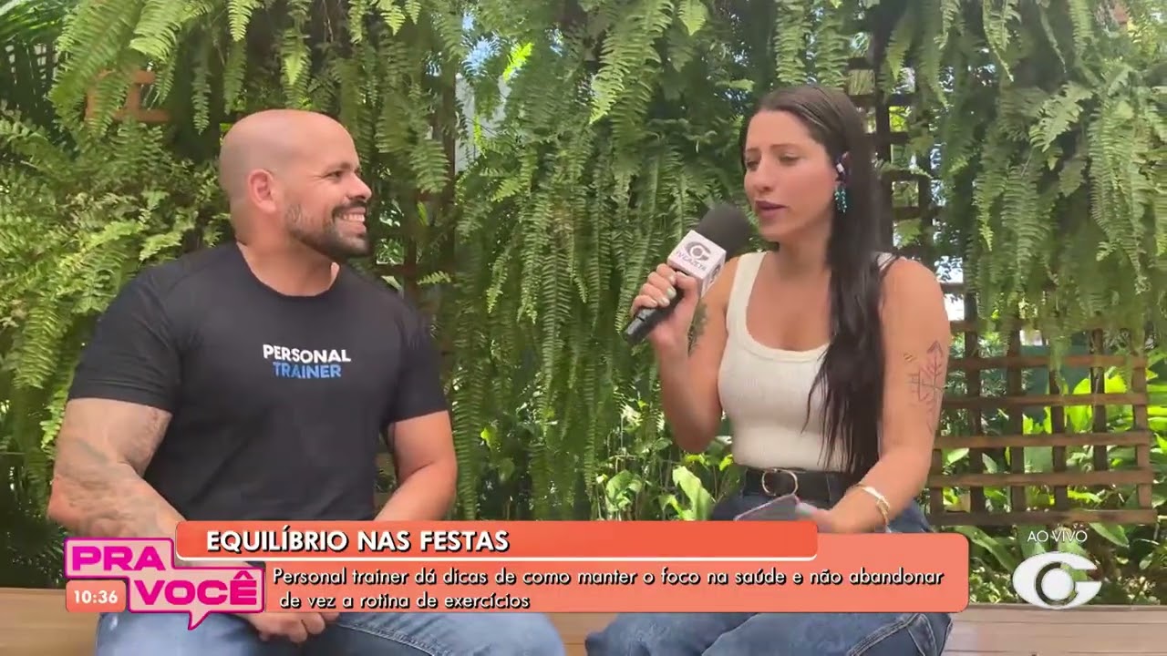 Personal dá dicas de como manter o foco na saúde  - 01/12/2025