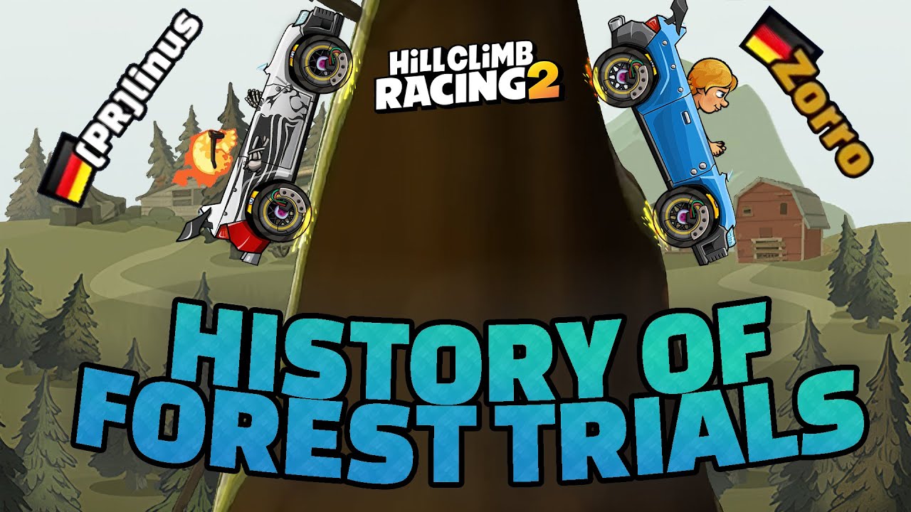 🔥😎История мировых рекордов Forest Trials - Видео о прохождении Hill Climb Racing 2