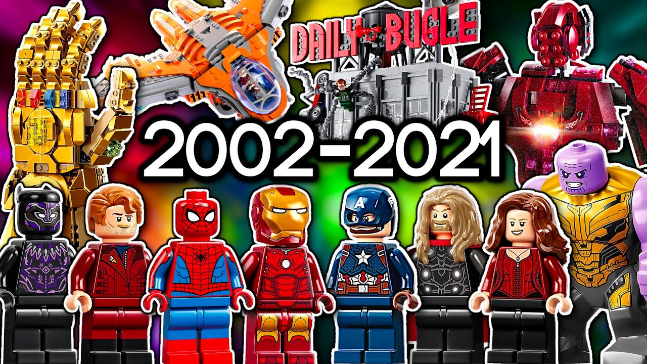 Все наборы LEGO Marvel Superheroes, КОГДА-ЛИБО СОЗДАННЫЕ В 2002–2021 ГОДАХ