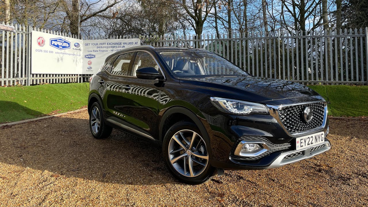 ***VEHICLE NOW SOLD*** MG HS EXCLUSIVE 1.5T AUTO 160PS BLACK PEARL