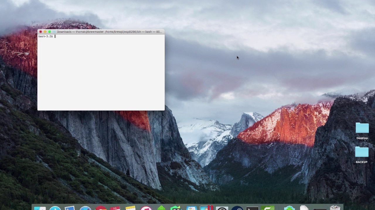 Setting up Raspberry Pi for BrewPi using a Mac
