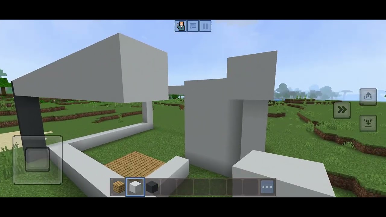 Estou cosntruindo uma casa /serie de minecraft/de Casas 