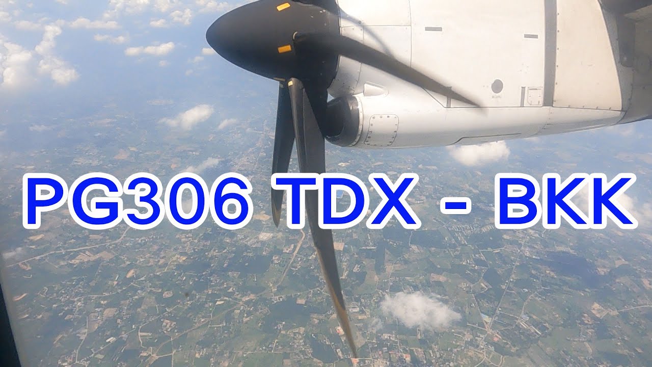 Bangkok Airways PG306 ATR72-600 HS-PZH