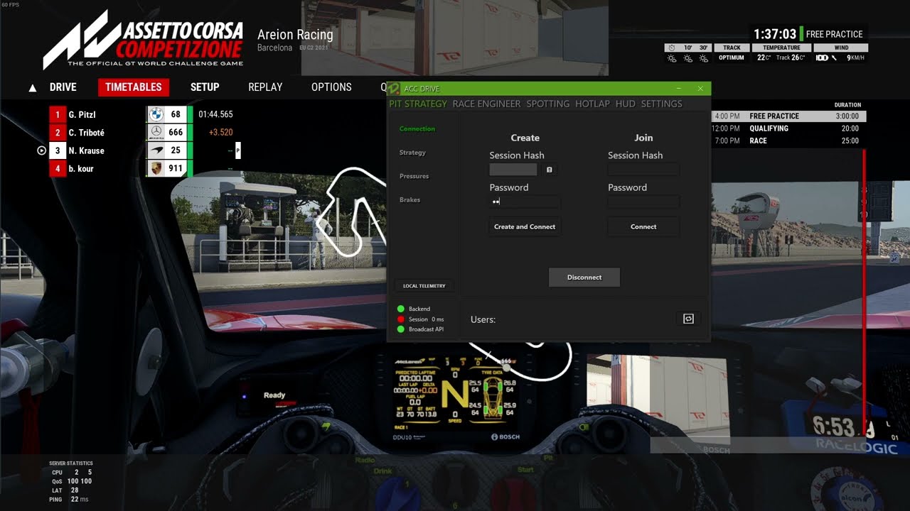 ACC DRIVE Features and Information
