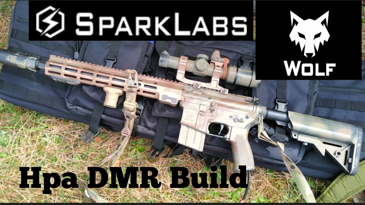 Spark Labs WOLF / Pierwsze strzelanie w terenie/ DMR HPA ASG