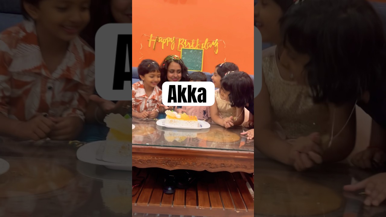 Bengali style Sukirti ke akka ka birthday party