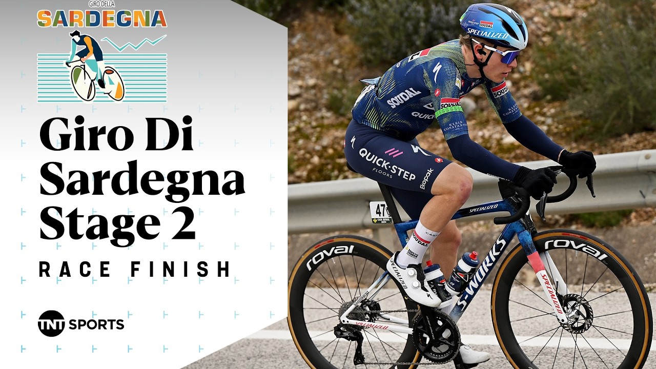 TIMED TO PERFECTION 🚨 | Giro di Sardegna Stage 2 Final KM's | TNT Sports Cycling