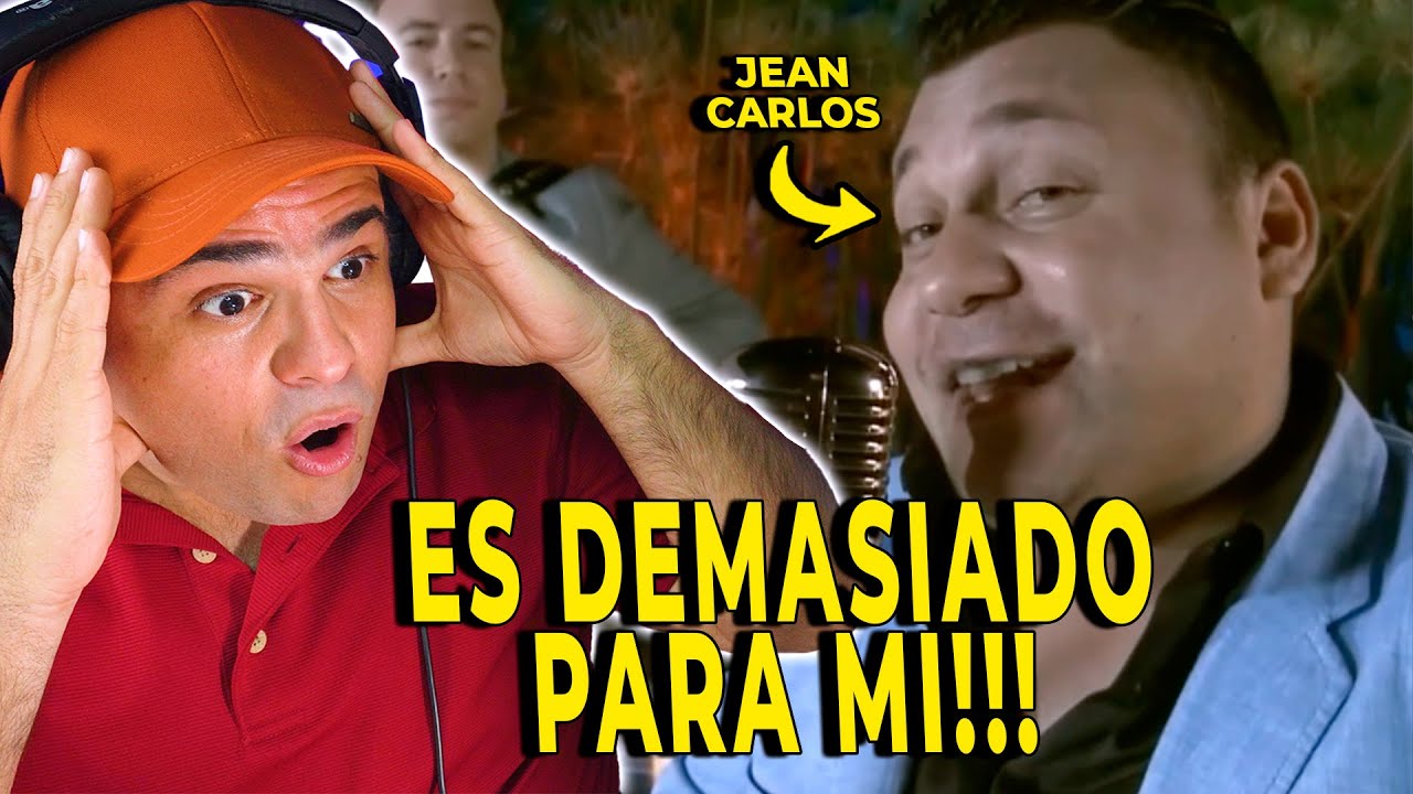 JEAN CARLOS CENTENO canta EN VIVO y la rompe toda!!! | Reacción y Análisis de Vocal Coach