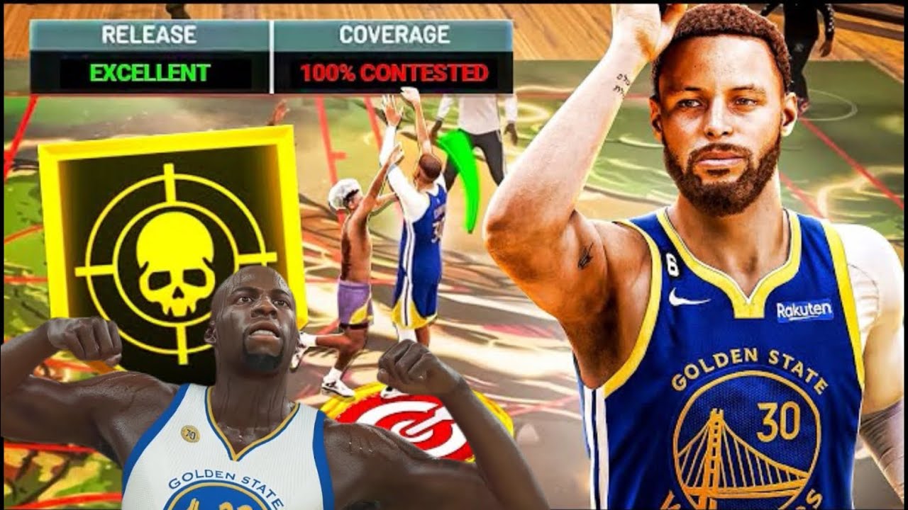 STEPH CURRY+DRAYMOND GREEN TOOK OVER 2K24... (99 Overall)